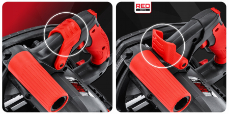 Fierastrau circular de mana 2400W 2 in 1 cu sina fixare rulare (RTPZ0129) [16]