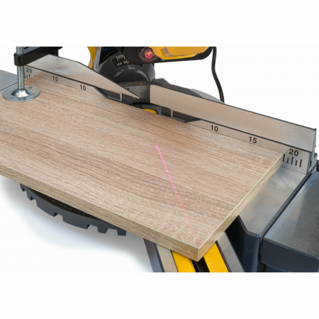 Fierastrau circular debitat lemn 2400W 2 panze 255mm debitator glisare (PM0875) [9]