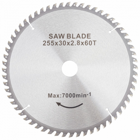 Fierastrau circular debitat lemn 2400W 2 panze 255mm debitator glisare (PM0875) [17]