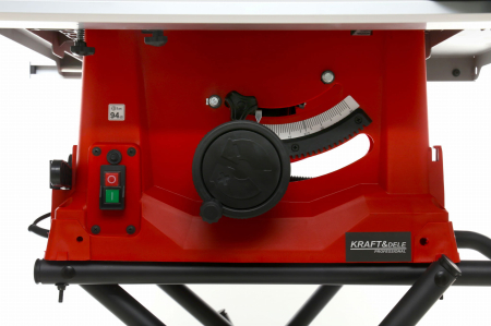 Fierastrau circular lemn cu masa 2800W inclinare reglabila unghi stationar banc (KD3152) [3]