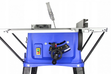 Fierastrau circular lemn cu masa 3300W inclinare reglabila unghi stationar banc (M79152) [3]