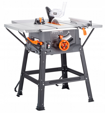 Fierastrau circular lemn cu masa 3400W inclinare reglabila unghi stationar banc (MP0001) [7]