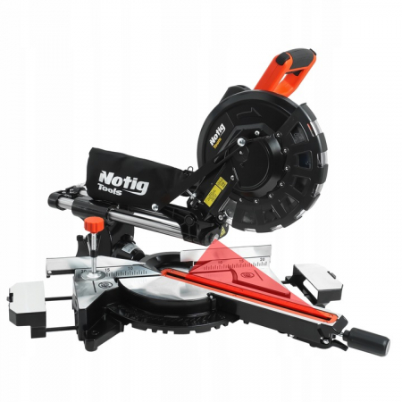 Fierastrau circular masina aparat debitat lemn 2200W debitator cu sanie glisare inclinare reglabila unghi (N4136) [7]