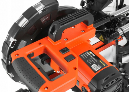 Fierastrau circular masina aparat debitat lemn 2200W debitator cu sanie glisare inclinare reglabila unghi (N4136) [4]