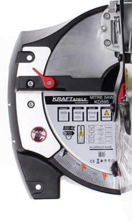 Fierastrau circular unghiular, 1600W 4500rpm cu laser (KD595) [5]
