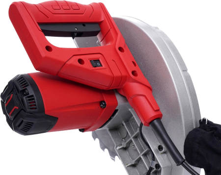Fierastrau circular unghiular, 2200W 4500rpm cu laser (KD3013) [8]