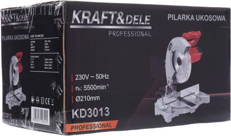 Fierastrau circular unghiular, 2200W 4500rpm cu laser (KD3013) [12]