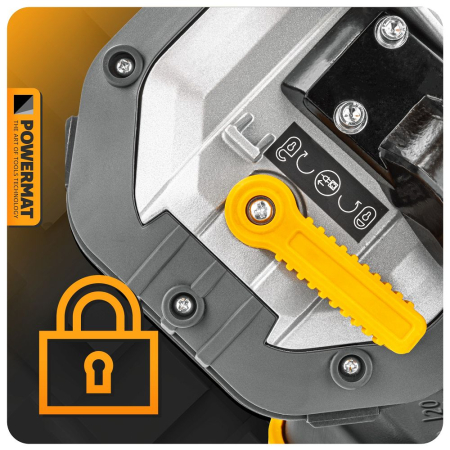 Fierastrau cu banda pentru metal 1200W, taiere uscata fara scantei, 127x127mm, viteza reglabila, baza demontabila PM1345 (PM-PTDM-1200M) [17]