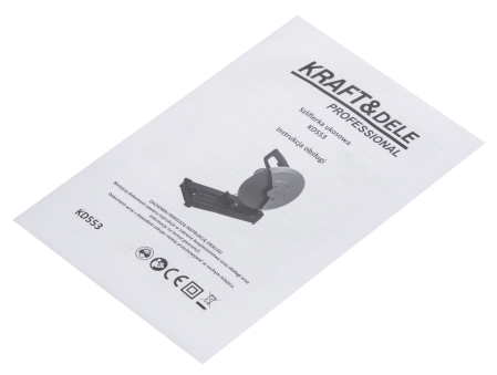 Fierastrau debitat metale 2900w disc 355mm, circular, debitator stationar cu masa si menghina reglaj unghi (KD553) [9]