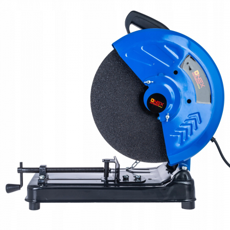 Aparat frezat / taiat - Fierastrau debitat metale 3850w disc 355mm, circular, debitator stationar cu masa si menghina reglaj unghi (MJ-1091)