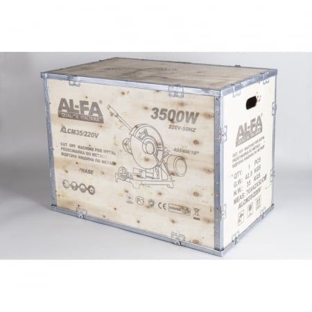 Fierastrau debitat metale profesional disc 405mm pe curea debitator menghina reglaj unghi (ALCM35230V) [15]