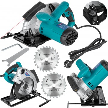 Fierastraie - Fierastrau electric circular 2150W cu 2 discuri 190mm (ALCS215)