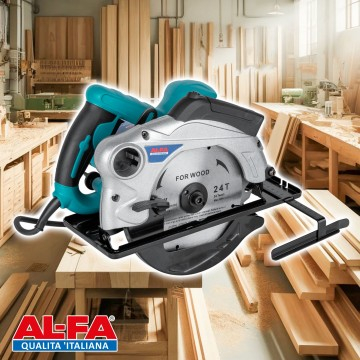 Fierastrau electric circular 2150W cu 2 discuri 190mm (ALCS215) [11]