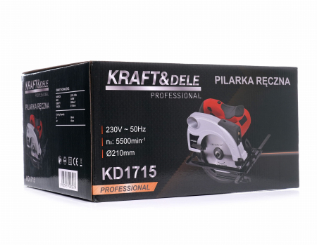 Fierastrau electric circular 2400W 5500 rpm 66 mm (KD1715) [11]