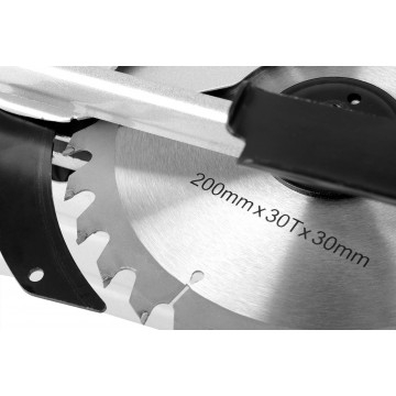 Fierastrau electric circular 2700W cu disc 200x30mm 30T si suport de masa (ALCSP27) [14]