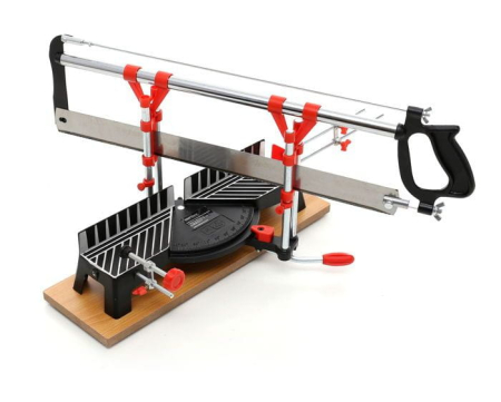 Fierastraie - Fierastrau manual cu suport 550mm pentru taiere la unghi (KD598)