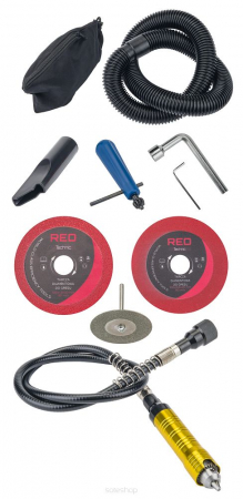 Fierastrau masina electrica 1300W 4 in 1 taiat gresie si faianta viteza variabila de mana placi ceramice (RTPDG0009) [9]