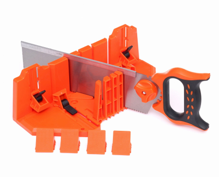 Altele - Fierastrau pentru taiere la unghi cu suport plastic 350 mm (KD1091)