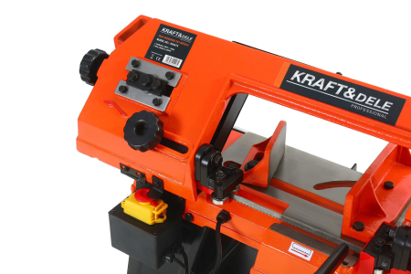 Fierastrau prelucrare debitat metal cu banda si masa 850W 1450rpm (KD5475) [5]