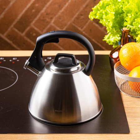 Fierbator apa 2.5L din inox cu fluier si maner soft touch pentru toate tipurile de plite (KB-7951) [6]