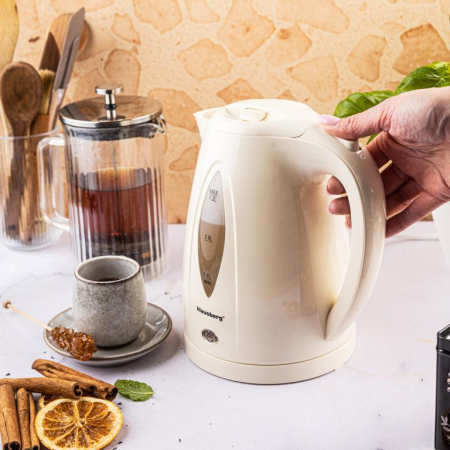 Fierbator electric 1.2 l crem cu led si fierbere rapida (KB-9002) [15]