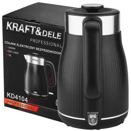 Fierbator electric, capacitate 1.8L 2400W oprire automata (KD4104) [12]