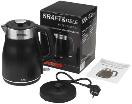 Fierbator electric, capacitate 1.8L 2400W oprire automata (KD4104) [15]