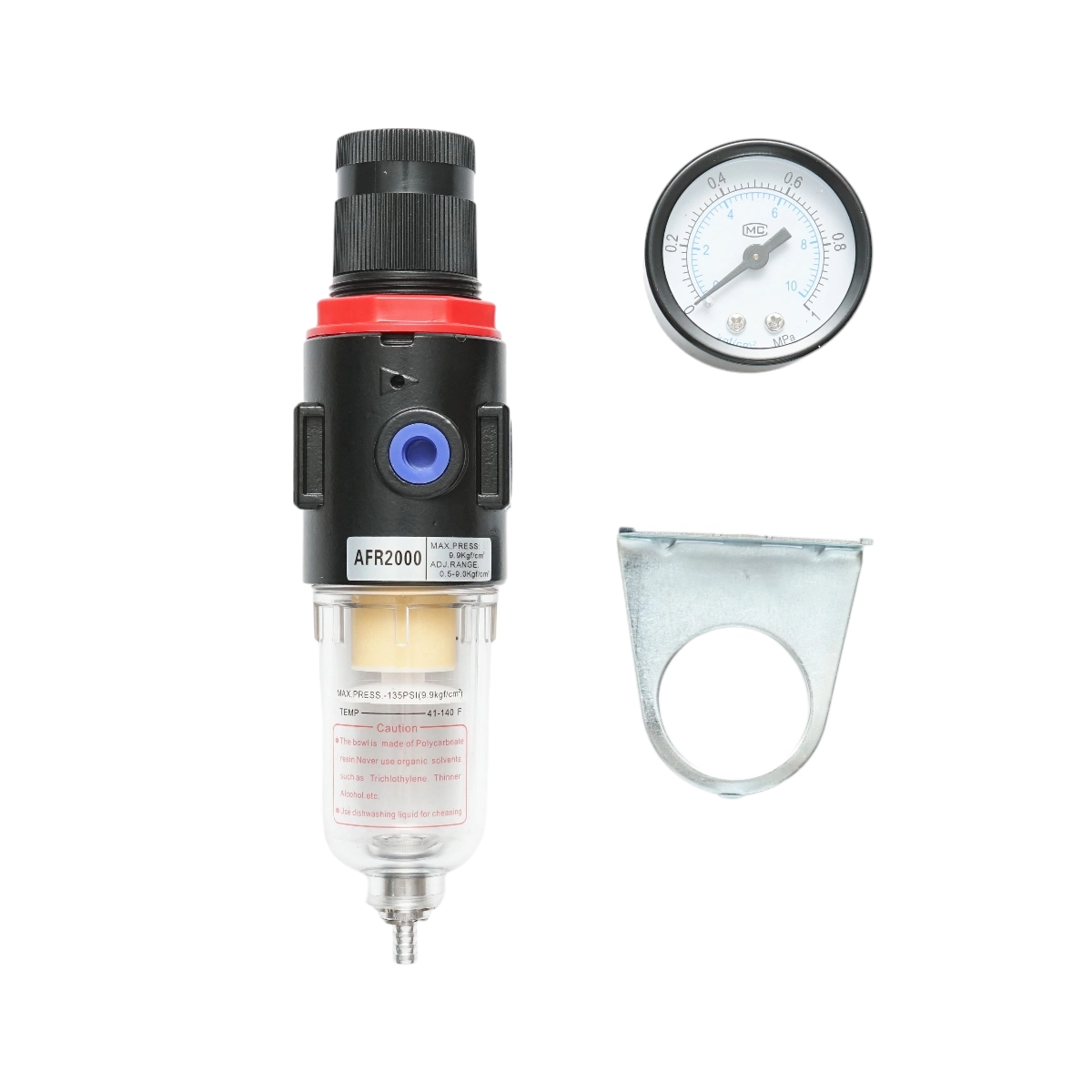Filtru aer cu regulator de presiune max. 1 MPa, racord 1 4 (DISMS31) [2]