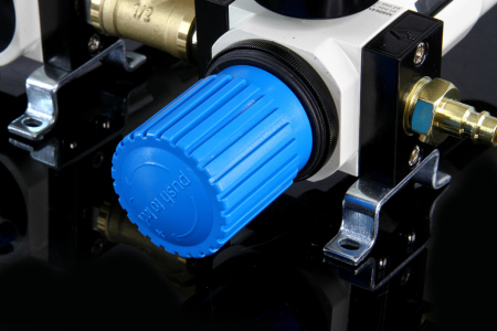 Filtru regulator cu ungator pentru aer comprimat 1/2", separator apa si ulei (M80645) [13]