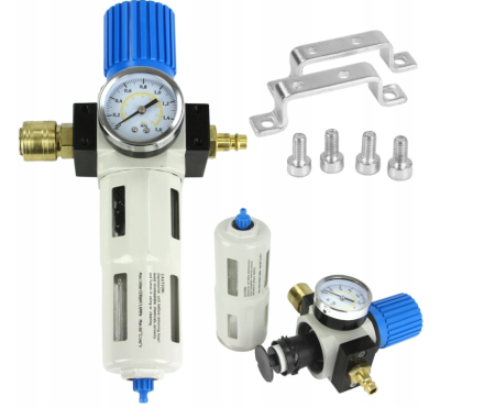 Altele - Filtru regulator de aer comprimat 1/2", separator apa si ulei, 4000 l/min (M80646)