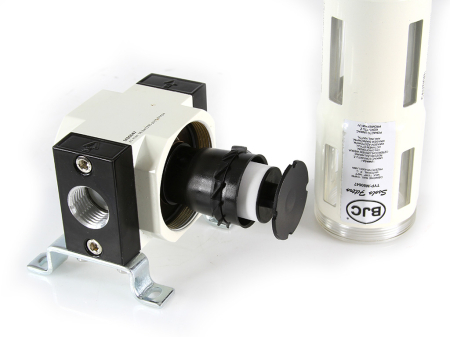 Filtru separator apa si ulei pentru aer comprimat 1/2", 16 bar, 1200 l/min (M80647) [6]