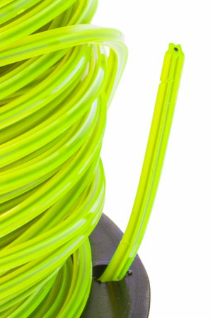 Fir de taiere pentru motocoasa 2,4 mm x 100 m, profil stea, ranforsat, pentru iarba si buruieni PM0981 (PM-ZTN-2.4-100G2) [2]