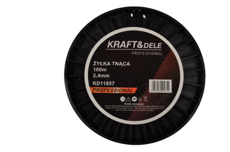 Fir trimmer  motocoasa taiere 100 m 2.4mm² (KD11857) [1]