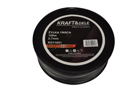 Fir trimmer  motocoasa taiere 100 m 2.7mm² (KD11851) [3]