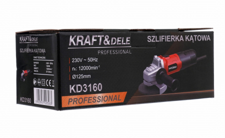 Flex polizor unghiular 125mm 1500W 12.000rpm (KD3160) [8]
