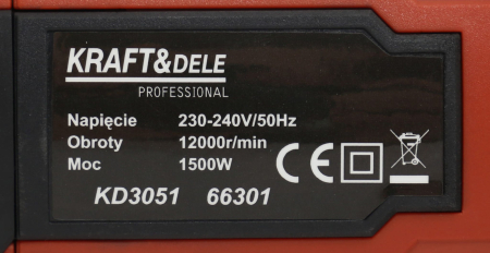 Flex polizor unghiular 1500W 12.000rpm (KD3051) [4]