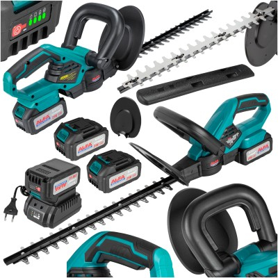 Aparate de tuns - Foarfeca de gard viu pe acumulator 21V 4.0Ah, lungime 450 mm (ALCHT21V-4AH)