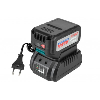 Foarfeca de gard viu pe acumulator 21V 4.0Ah, lungime 450 mm (ALCHT21V-4AH) [8]