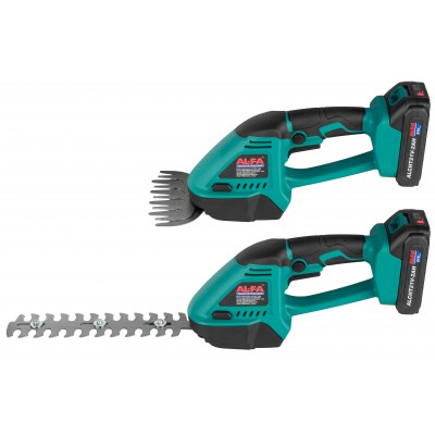 Foarfeca de gradina pe acumulator 21V 2.0Ah 2in1, pentru iarba si arbusti (ALCHT21V) [20]