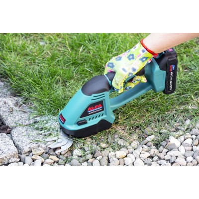 Foarfeca de gradina pe acumulator 21V 2.0Ah 2in1, pentru iarba si arbusti (ALCHT21V) [21]