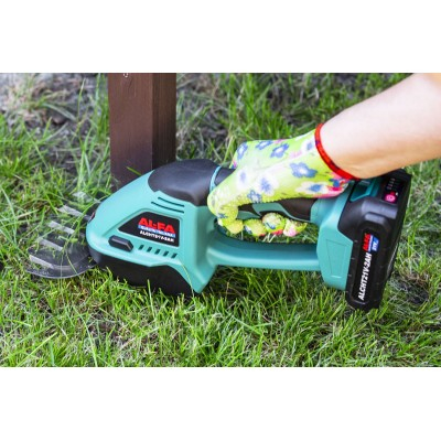 Foarfeca de gradina pe acumulator 21V 2.0Ah 2in1, pentru iarba si arbusti (ALCHT21V) [10]