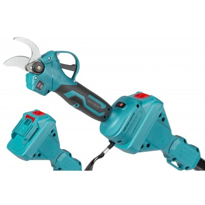Foarfeca de gradina pe acumulator cu tija telescopica 21V 2Ah 250cm (ALCPS45-21-2) [4]