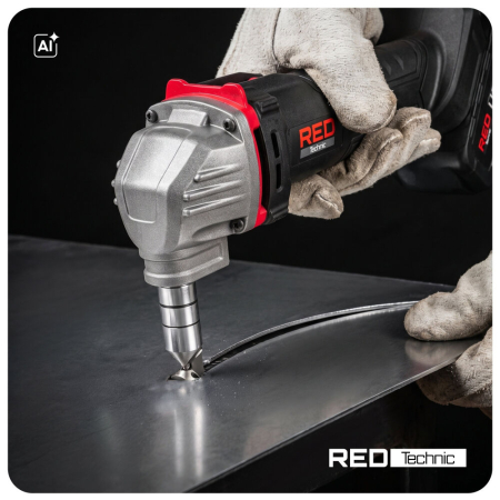 Foarfeca electrica fara fir 21V pentru taierea tablei metalice 2,5 mm cu 2 baterii 3Ah (RTANSDB0173) [27]