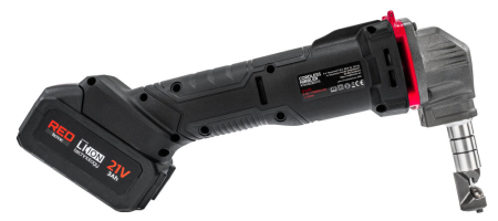 Foarfeca electrica fara fir 21V pentru taierea tablei metalice 2,5 mm cu 2 baterii 3Ah (RTANSDB0173) [4]