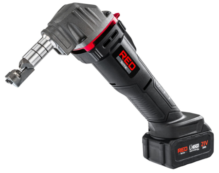 Altele - Foarfeca electrica fara fir 21V pentru taierea tablei metalice 2,5 mm cu 2 baterii 3Ah (RTANSDB0173)