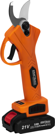 Foarfeca electrica gradina cu acumulator 21V cu 2 baterii 2Ah si incarcator (KD5091) [10]