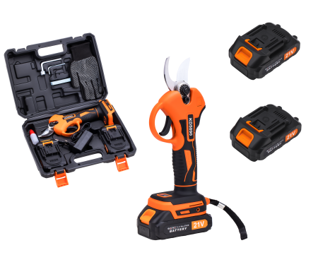 Altele - Foarfeca electrica pentru gard viu cu acumulator 2x21V 2Ah (KD5090)