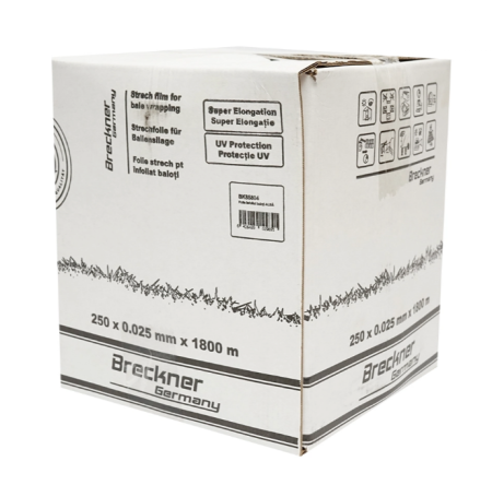 Folie baloti alba 250 mm 25 microni 1800 m protectie UV DISBV48 (BK85804) [2]