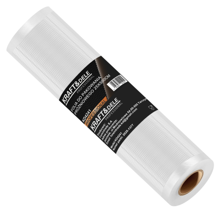Altele - Folie pentru ambalare in vid 25 cm x 5 m, gofrata (KD4241)