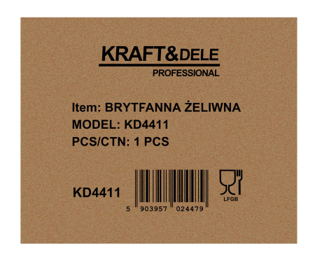 Forma de copt din fonta 3L 35x13 cm pentru paine cozonac friptura si gatit la cuptor (KD4411) [11]